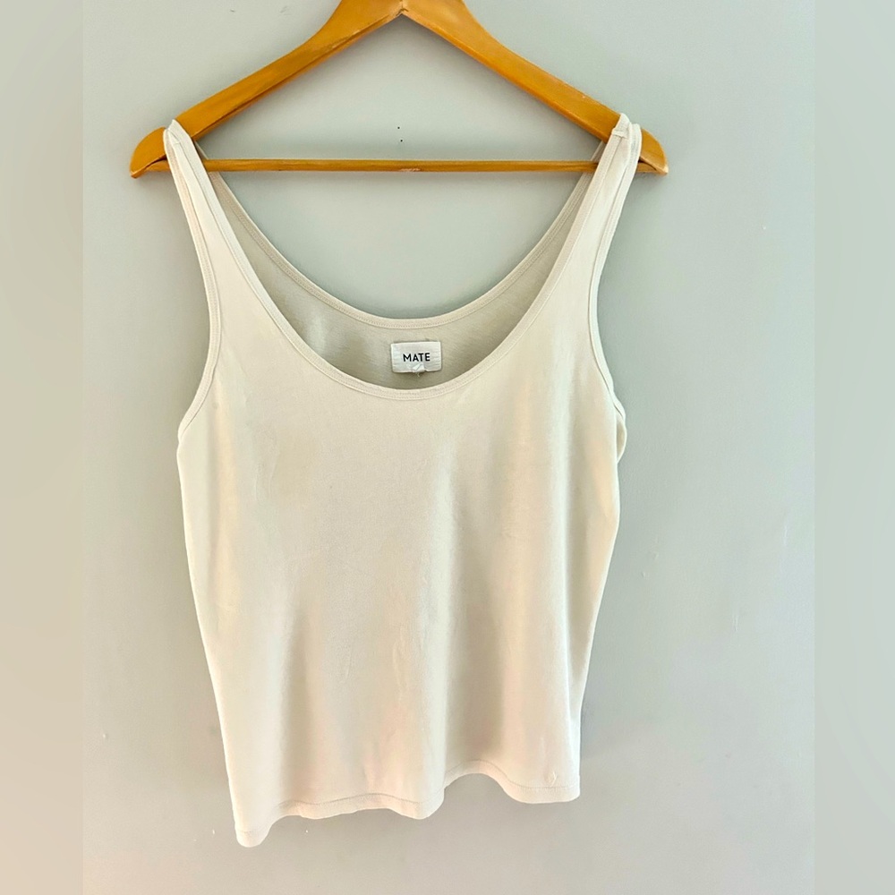 Mate clothing Organic Layer Tank Large Like New Relaxed Fit